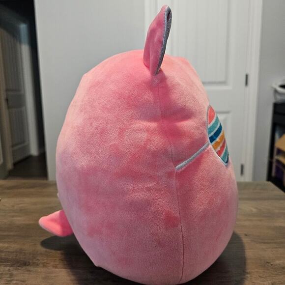 Squishmallows Pavlo Llama Plush Squishy Soft Toy 11" Hot Pink Valentines XOXO - Picture 9 of 12